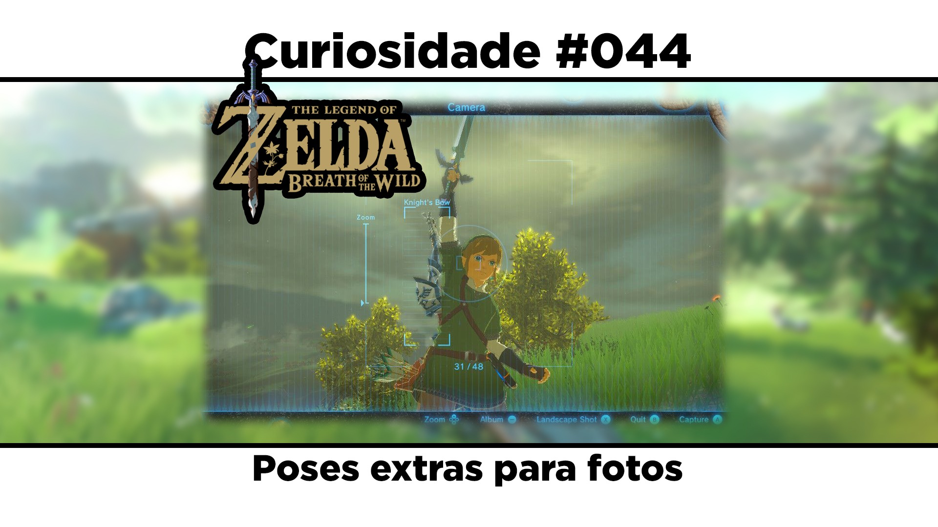 Jogo The Legend of Zelda Breath of the Wild Nintendo Switch com o Melhor  Preço é no Zoom