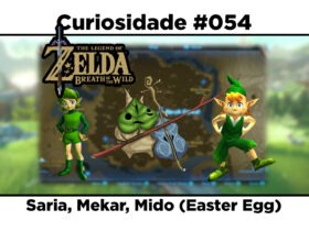 Curiosidades de The Legend of Zelda: Breath of the Wild: #054 - Saria, Mekar, Mido (Easter Egg)