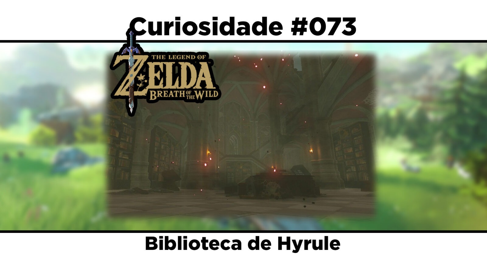 Curiosidades de The Legend of Zelda: Breath of the Wild: #073 - Biblioteca de Hyrule