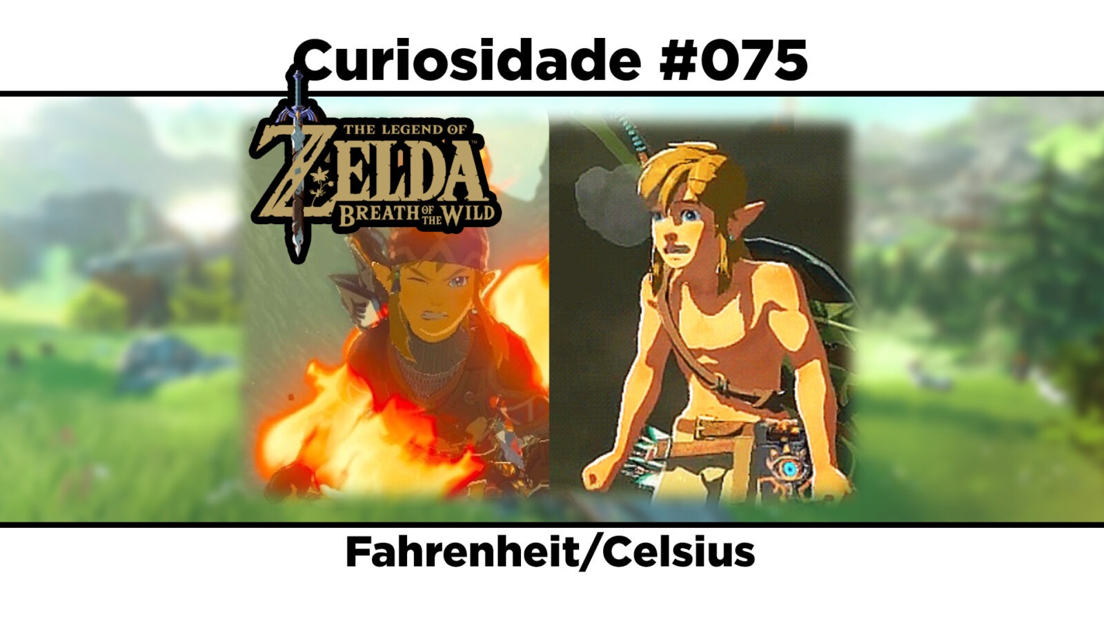 Curiosidades de The Legend of Zelda: Breath of the Wild: #075 - Fahrenheit/Celsius