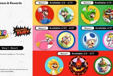 Novos ícones de Super Mario 3D World + Bowser’s Fury estão disponíveis