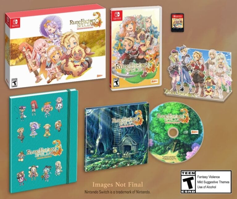 Rune Factory 3 Special "Golden Memories Edition" é anunciado para Nintendo Switch na América do Norte