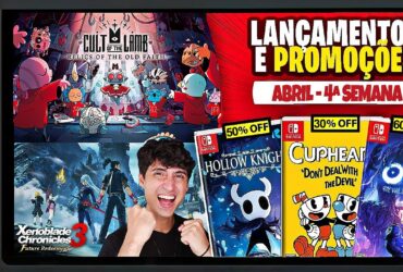 Lançamentos para Nintendo Switch de 24 a 30 de abril