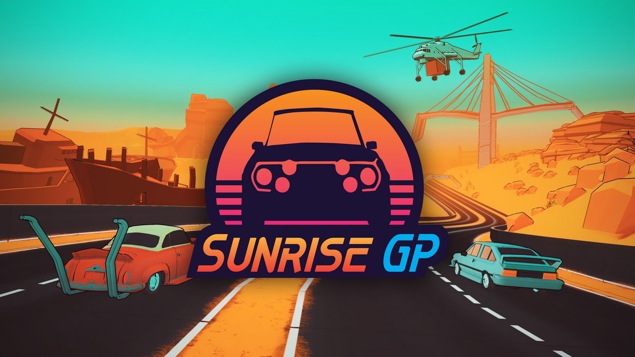 Sunrise GP - Corridas arcade rápidas, divertidas e nostálgicas