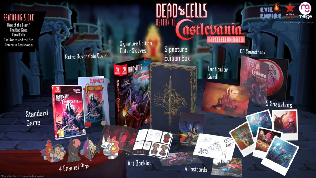 Dead Cells: Return to Castlevania - Novas edições físicas ganham data de lançamento para Nintendo Switch