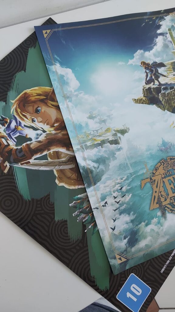 Nintendo no Brasil: Posteres de Zelda Tears of the Kingdom