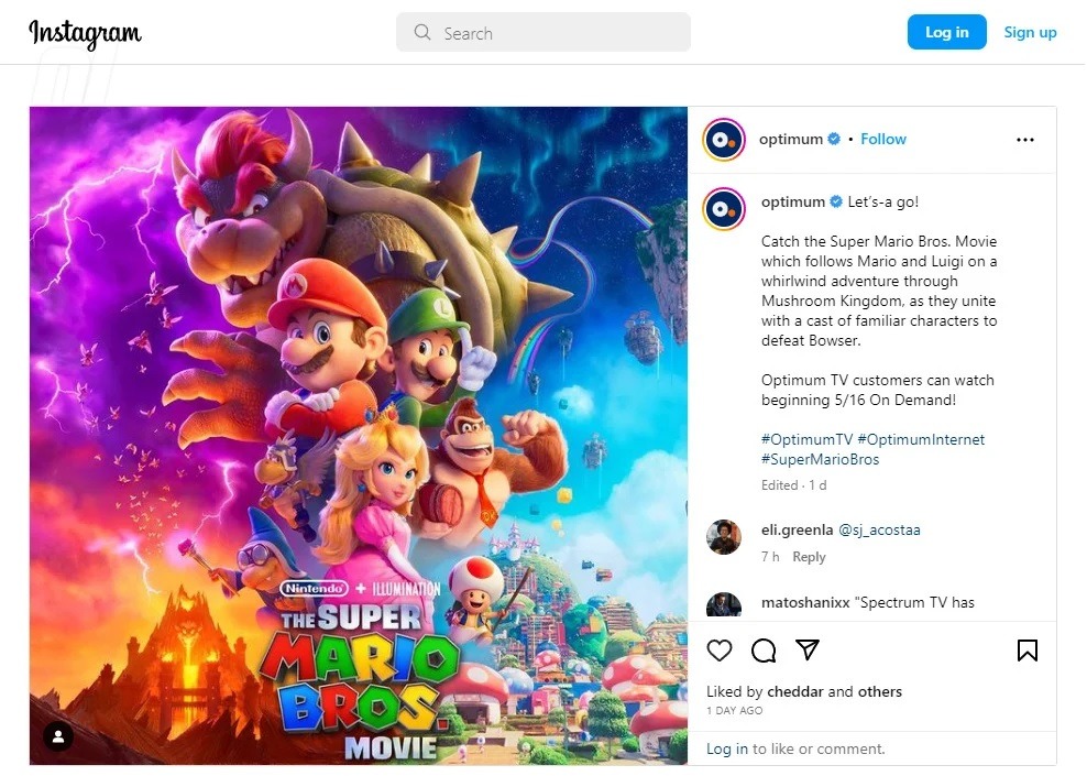 Super Mario Bros. O Filme pode estar chegando a serviços de streaming em breve