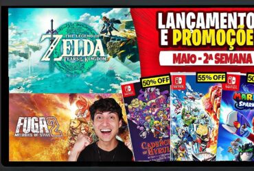 Lançamentos para Nintendo Switch de 8 a 14 de maio