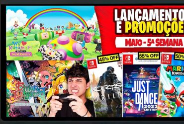 Lançamentos para Nintendo Switch de 29 de maio a 4 de junho