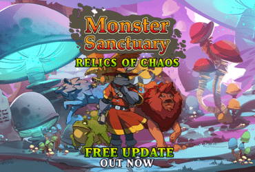 Monster Sanctuary: Nova atualização gratuita, "Relics of Chaos", chega ao jogo