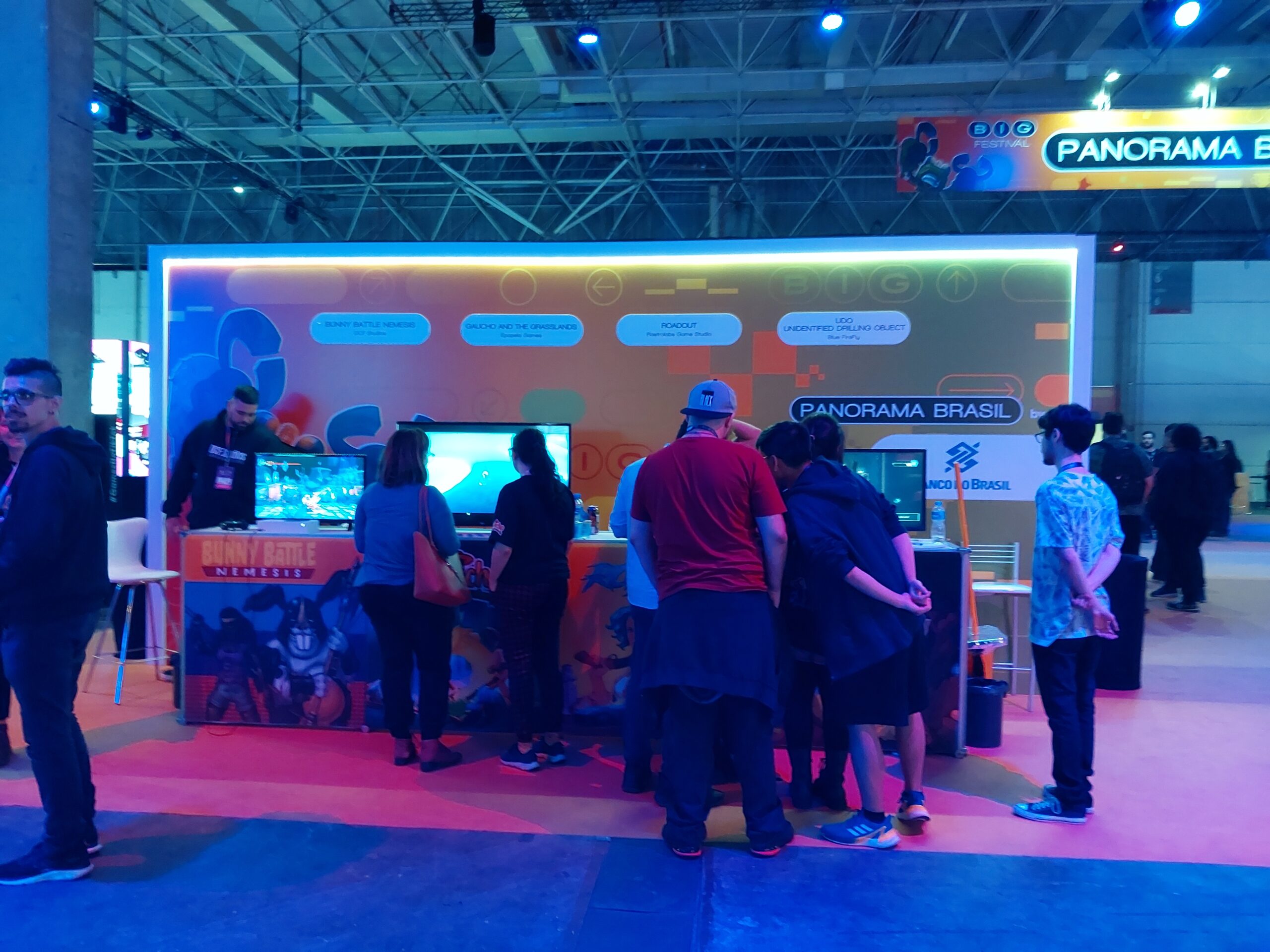 BIG Festival - Spoiler Night - estação de jogos