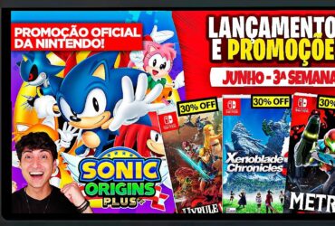 Lançamentos para Nintendo Switch de 19 a 25 de junho