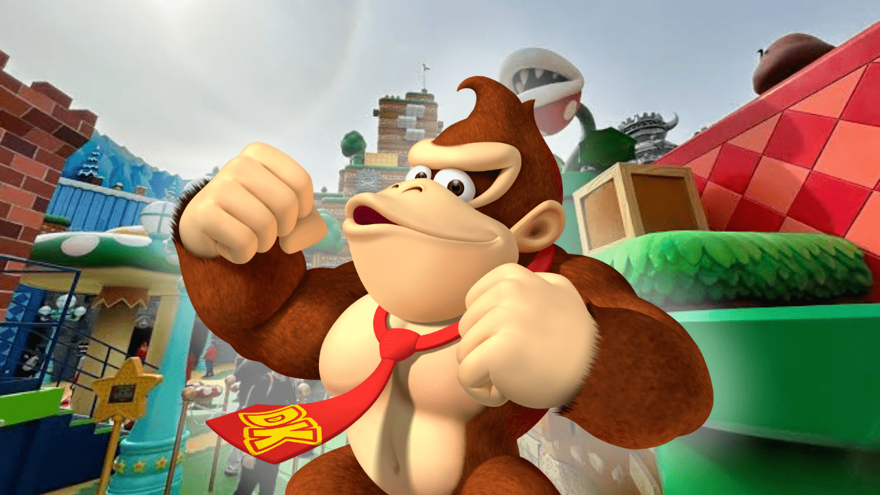 Novas fotos da expansão de Donkey Kong na Super Nintendo World Orlando