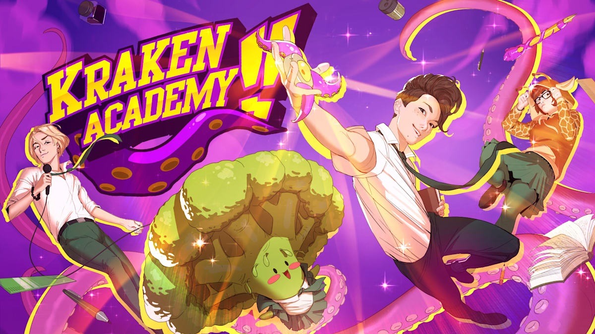 Kraken Academy!! -- Salve o mundo da destruição eminente ao unir forças com um kraken numa escola secundária de procedência duvidosa