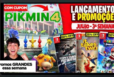 Lançamentos para Nintendo Switch de 17 a 23 de julho