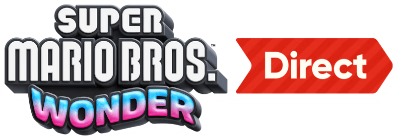 Logo - Super Mario Bros Wonder Direct