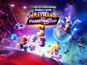 A DLC Mario + Rabbids Sparks of Hope: Rayman in the Phantom Show já está disponível para Nintendo Switch