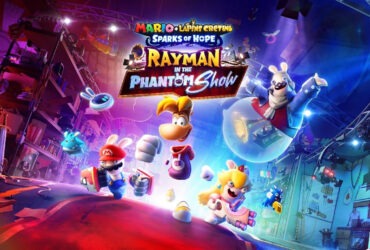 A DLC Mario + Rabbids Sparks of Hope: Rayman in the Phantom Show já está disponível para Nintendo Switch