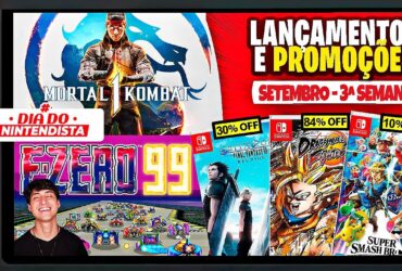 Lançamentos para Nintendo Switch de 18 a 24 de setembro