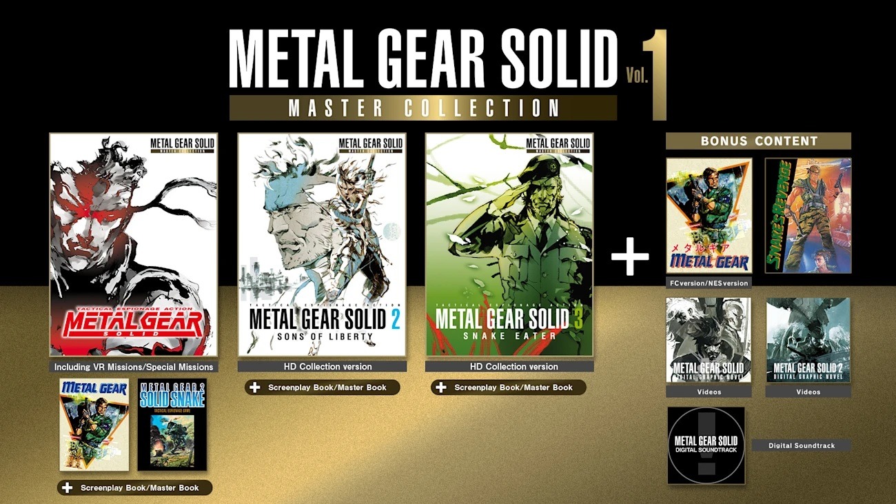 Konami promete melhorias em Metal Gear Solid: Master Collection Vol.1