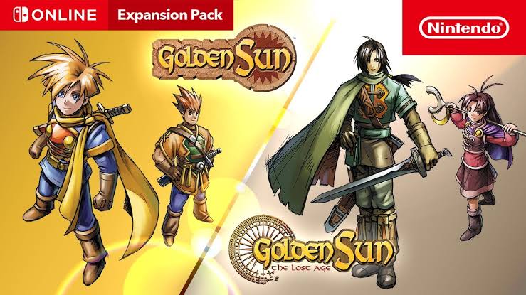 Nintendo Switch Online: Golden Sun e Golden Sun The Lost Age estão chegando no catálogo do GBA