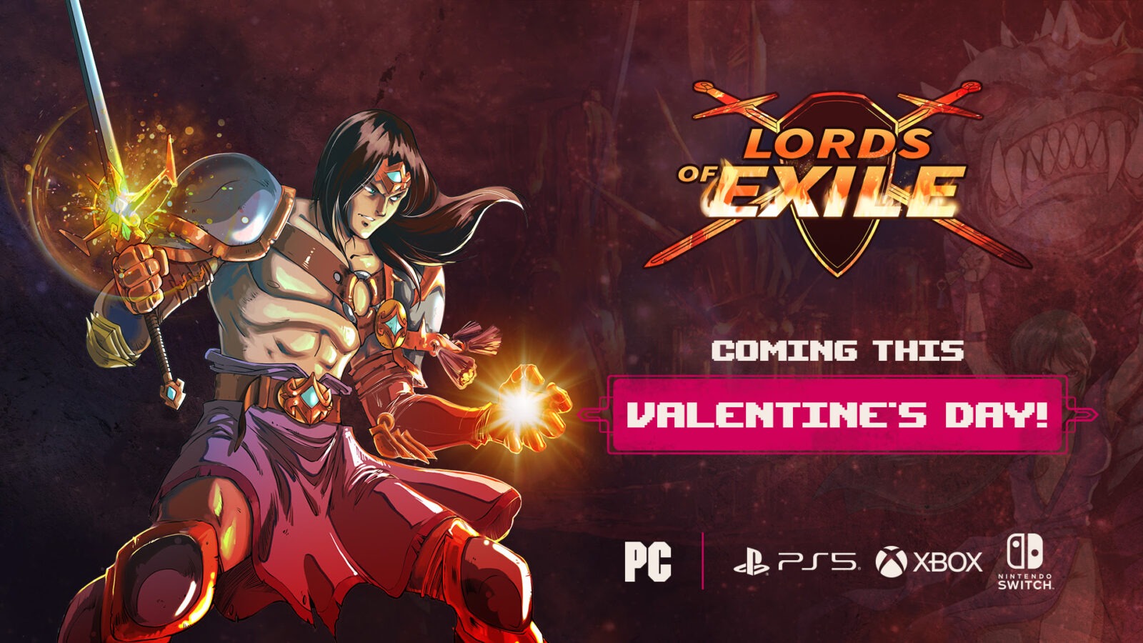 Lords of Exile ganha data de lançamento para Nintendo Switch