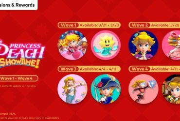 Nintendo Switch Online: Ícones de Princess Peach: Showtime estão disponíveis