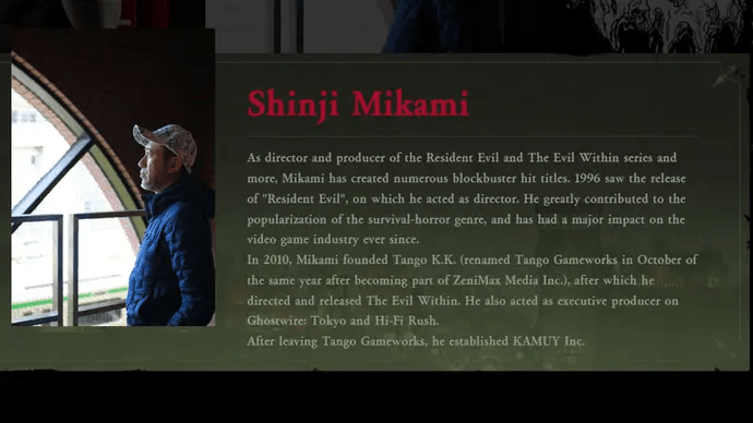 Shinji Mikami, criador de Resident Evil, funda nova companhia de games.