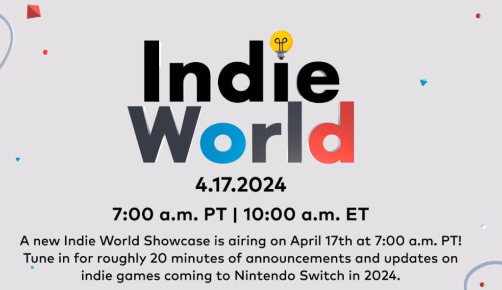 Indie World Showcase - Abril