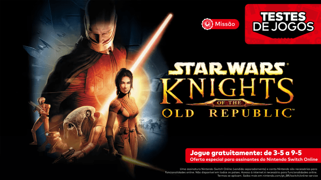 Star Wars: Old Republic é disponibilizado para avaliação de testes em comemoração da saga