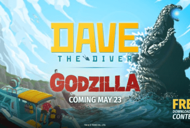 DLC gratuita de Dave the Diver com crossover com Godzilla chega na próxima semana