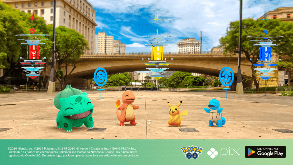 Pokémon GO agora possui Pix como forma de pagamento