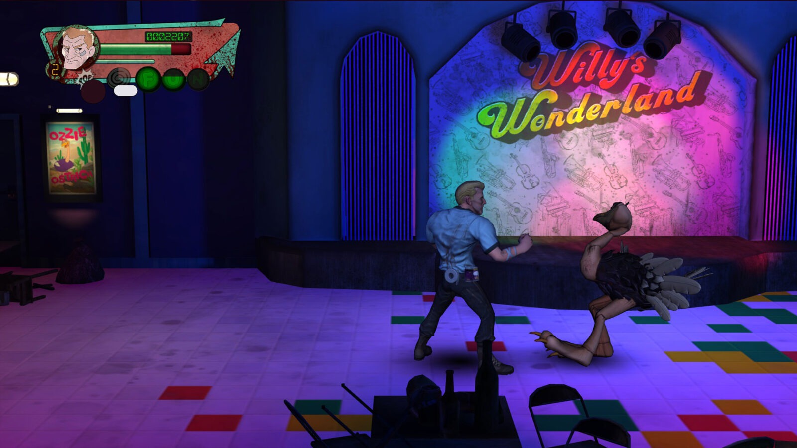 Willy's Wonderland – The Game já está disponível para Nintendo Switch