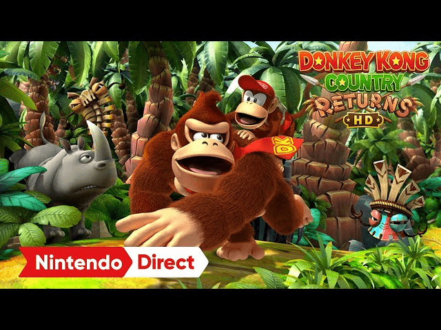 Donkey Kong Country Returns HD chega ao Nintendo Switch em 2025