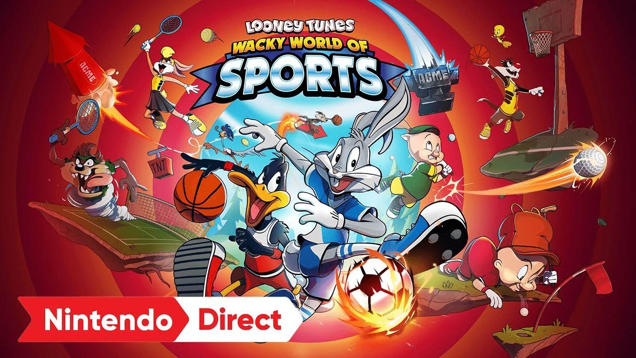 Pernalonga e Cia. chegam ao Nintendo Switch com Looney Tunes: Wacky World of Sports
