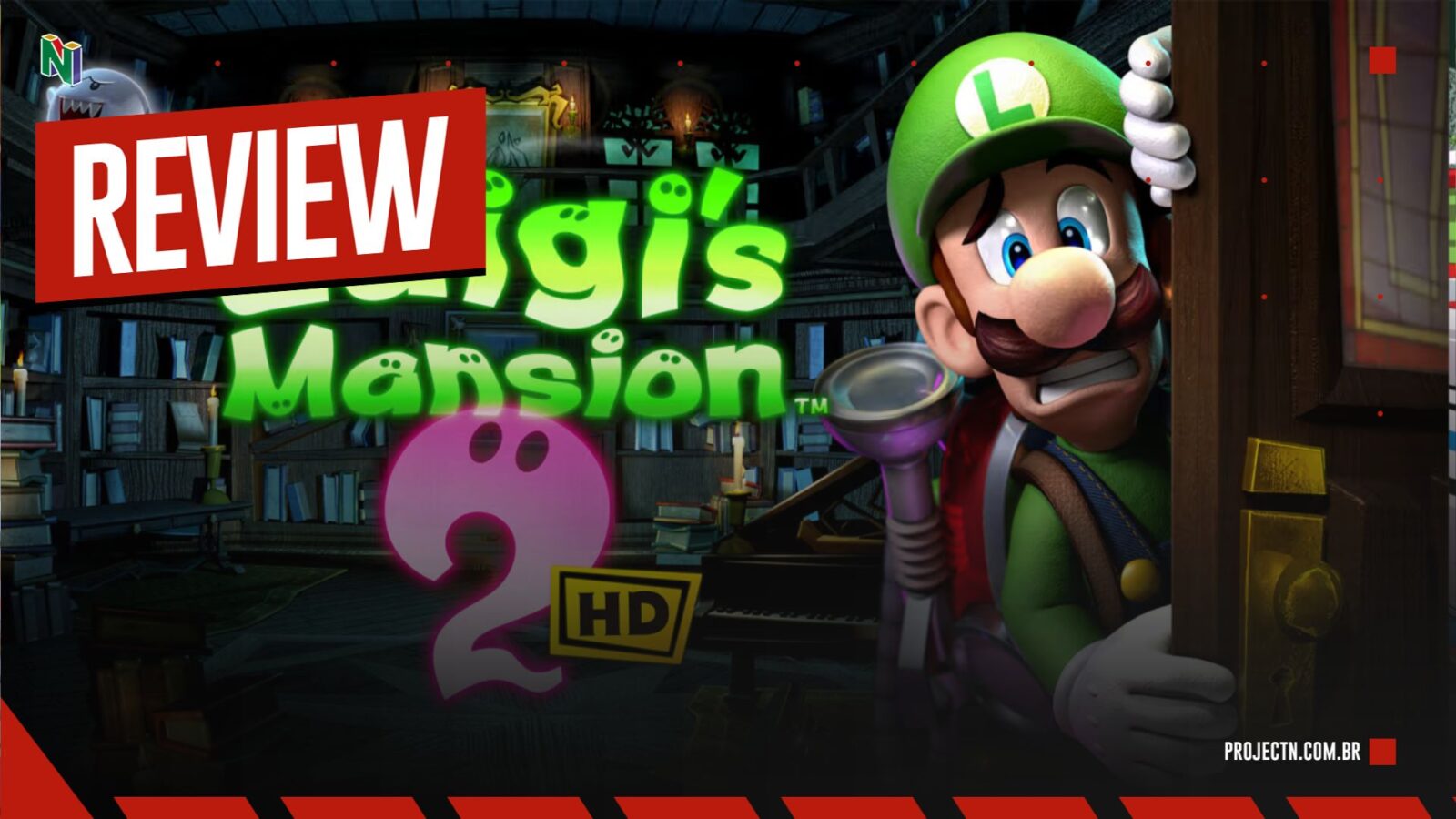 Luigi’s Mansion 2 HD - Revisitando as Mansões Assombradas