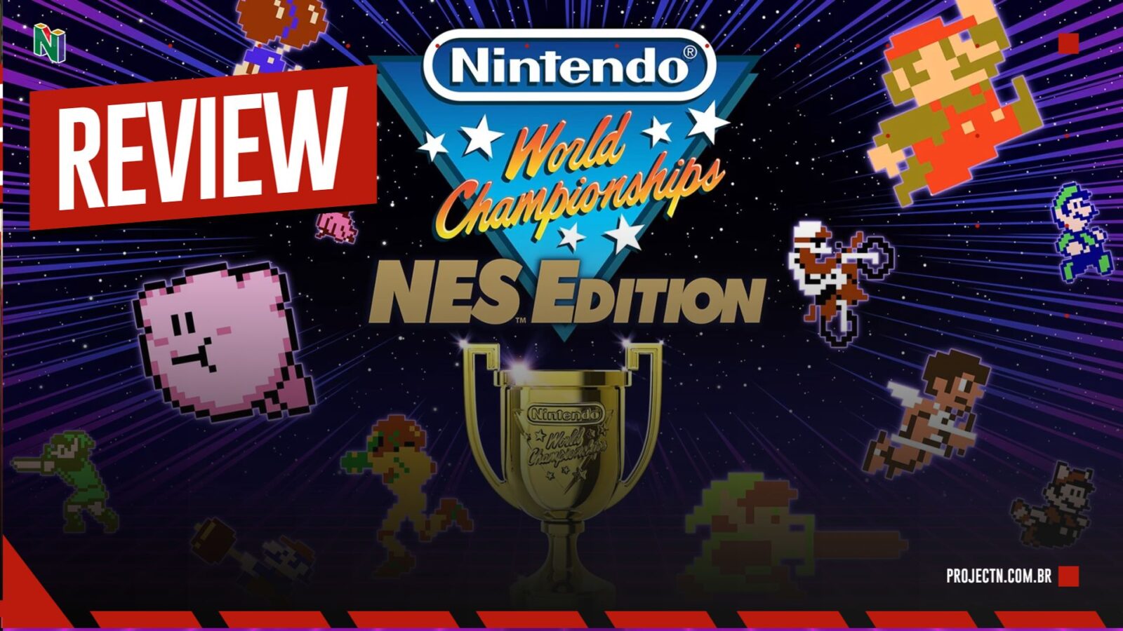 Nintendo World Championships: NES Edition - Sinta-se de volta aos anos 80