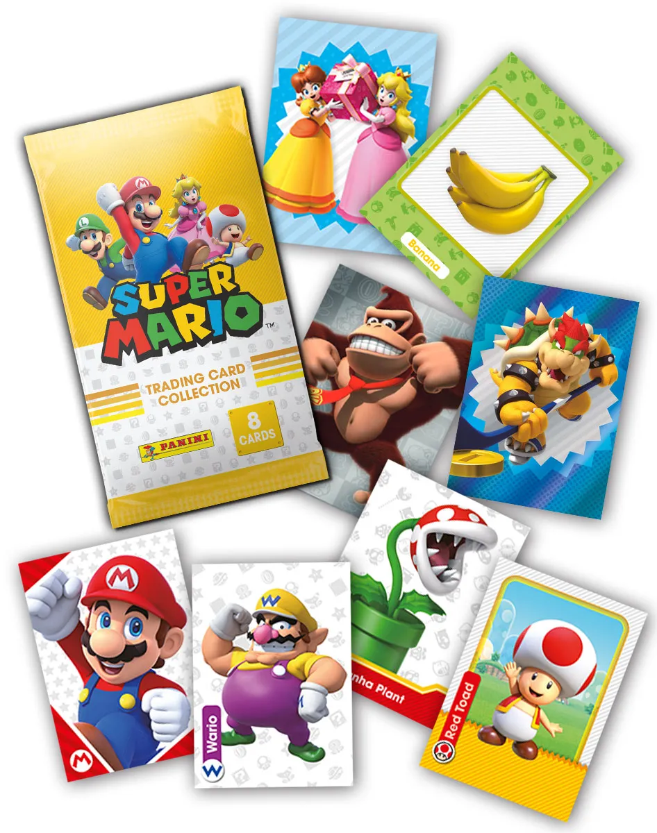 Panini anuncia coleção de cards de Super Mario