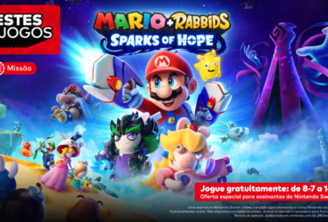 Nintendo anuncia semana de testes para Mario + Rabbids: Sparks of Rope