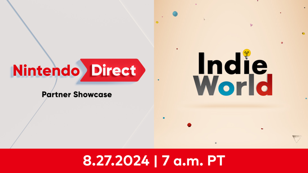 Nintendo anuncia nova Direct Partner Showcase + Indie World para amanhã