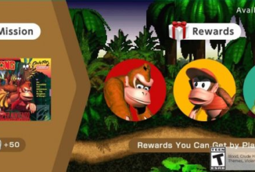 Nintendo disponibiliza novos ícones do Switch Online de Donkey Kong Country