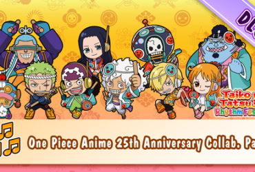 Taiko no Tatsujin: Rhythm Festival recebe conteúdo em parceria com One Piece
