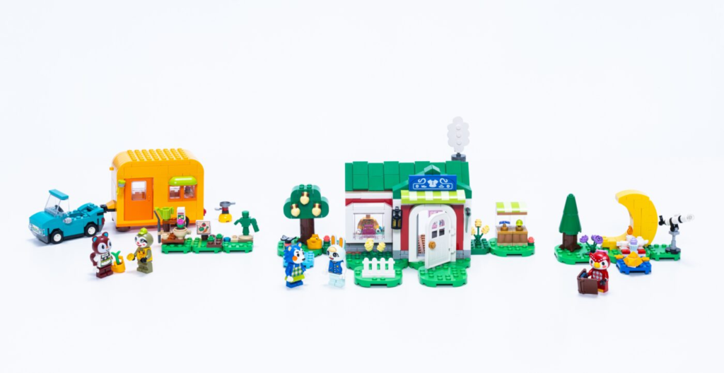 Novas 3 coleções de Animal Crossing são reveladas pela Lego