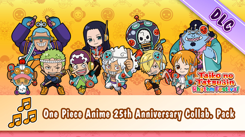 Taiko no Tatsujin: Rhythm Festival recebe conteúdo em parceria com One Piece