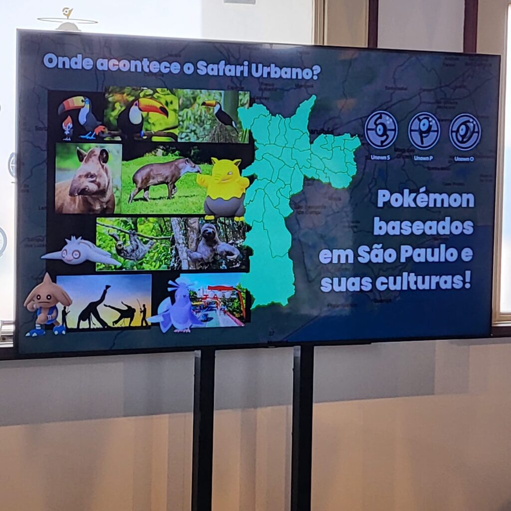 Pokémon GO: Anúncio do Safari Urbano SP