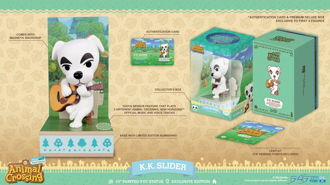 Estátua do KK Slider de Animal Crossing: New Horizons é revelada para alegria dos fãs!