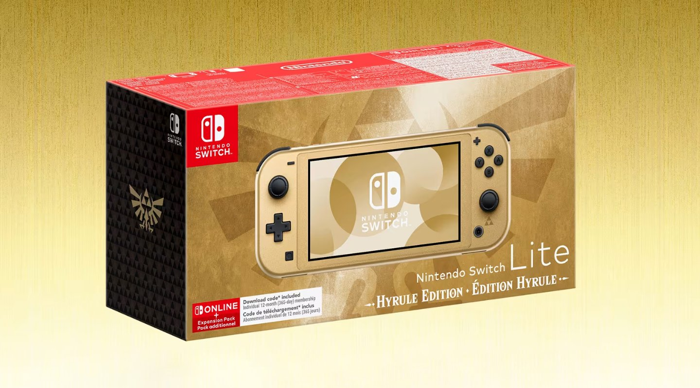 Confira imagens do modelo de Switch Lite para The Legend of Zelda: Echoes of Wisdom