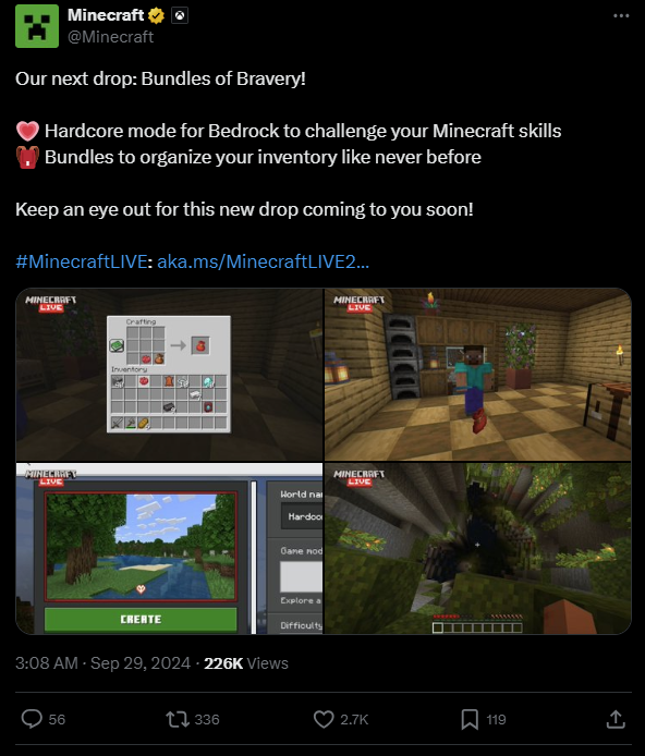 Minecraft - Bundles of Bravery