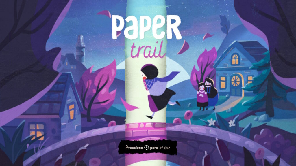 Paper Trail - Tela Inicial