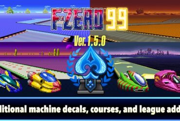 Atualização 1.5.0 traz novas pistas e novos visuais para as máquinas de F-Zero 99